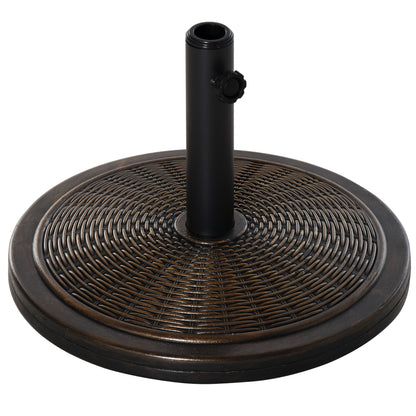 Outsunny 13kg Garden Parasol Base Holder