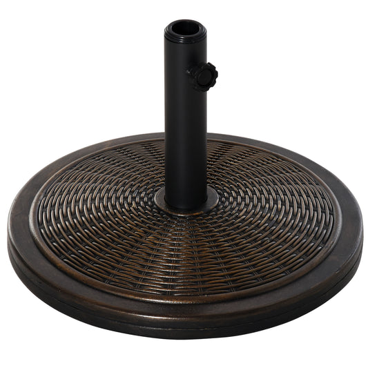 Outsunny 13kg Garden Parasol Base Holder