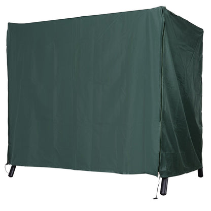 Outsunny Three-Seater Swing Chair Protective Cover Green in Deep Green