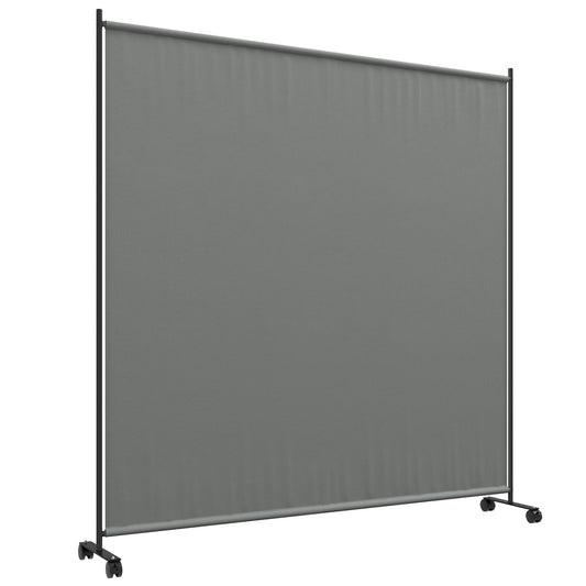 Outsunny Outdoor Privacy Screen in Dark Grey