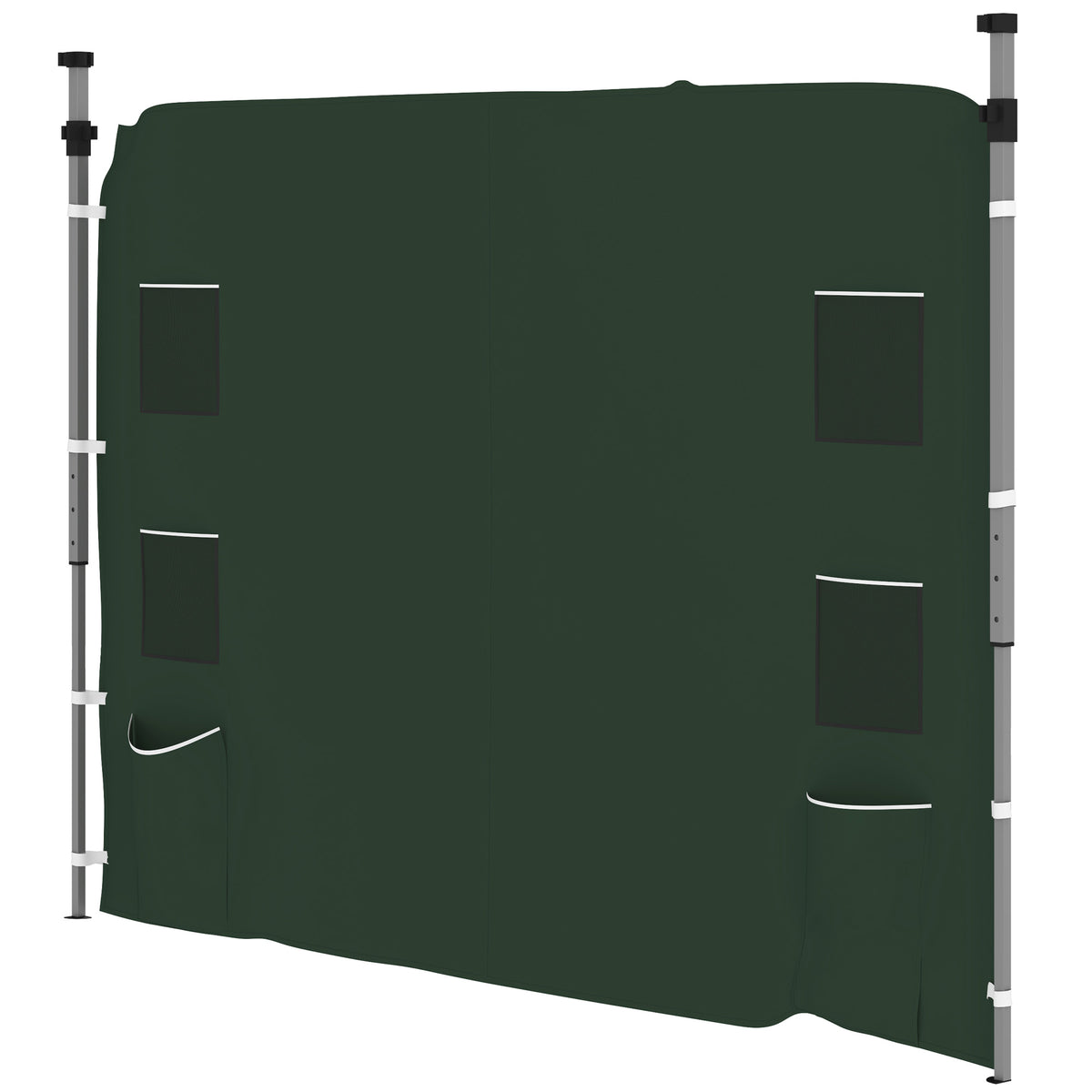 Outsunny Replacement Gazebo Sidewall in Green
