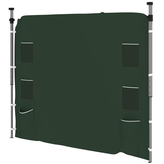 Outsunny Replacement Gazebo Sidewall in Green
