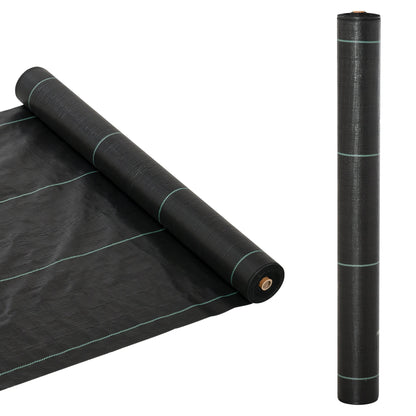 Outsunny Weed Control Membrane in Black
