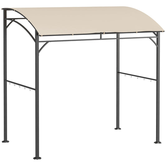 Outsunny BBQ Grill Gazebo Tent in Beige