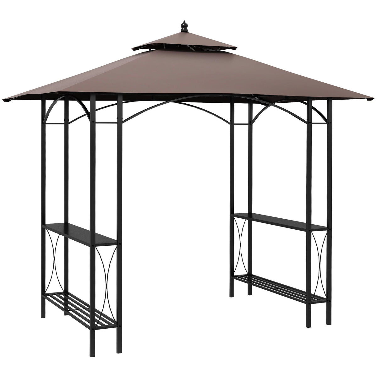 Outsunny BBQ Tent in Brown