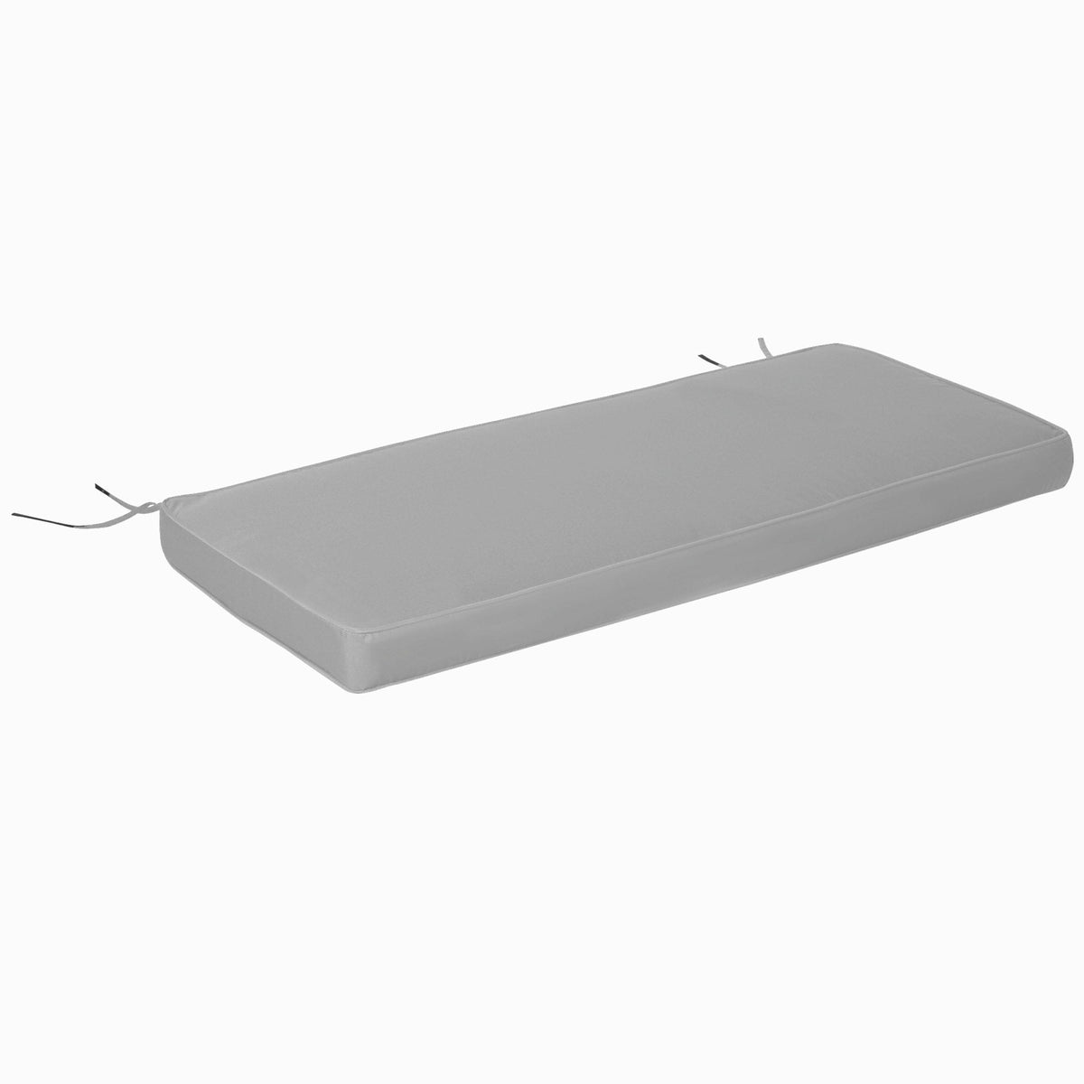 Outsunny 2 Seater Garden Bench Cushion in Light Grey