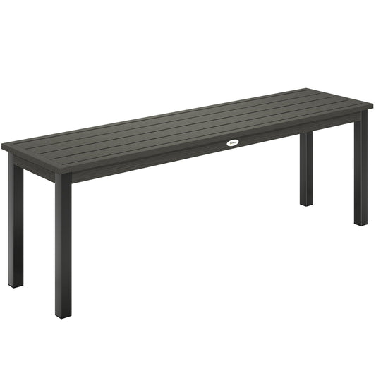 Outsunny 2 Seater Garden Bench in Grey