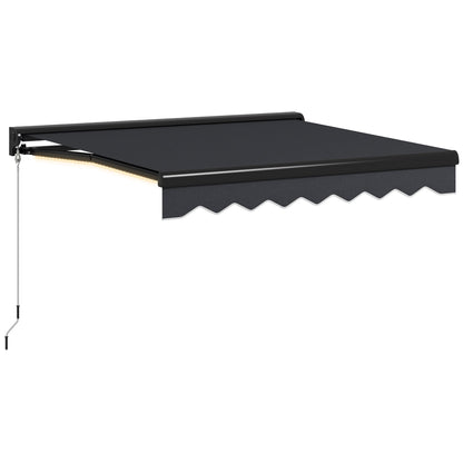 Outsunny Electric Awning in Grey