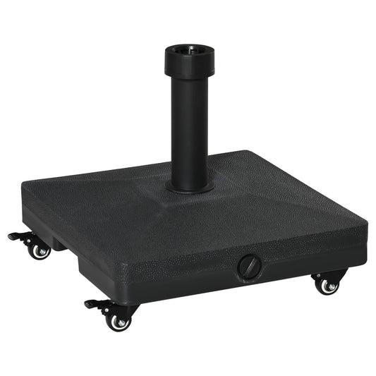 Outsunny 20kg Garden Parasol Base in Black
