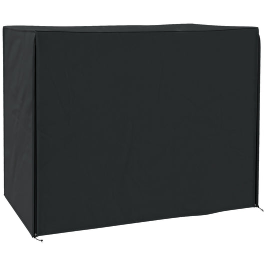 Outsunny Three-Seater Swing Chair Protective Cover in Black