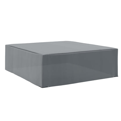 Outsunny Outdoor Garden Rattan Furniture Protective Cover in Grey