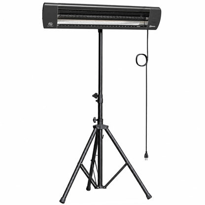 Outsunny 2500 W Electric Infrared Patio Heater in Black