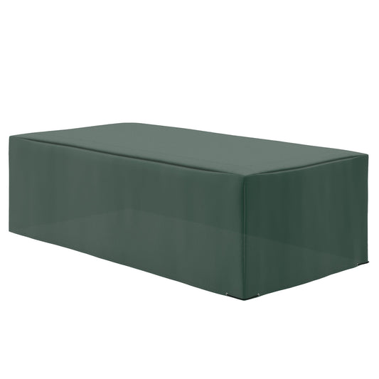 Outsunny Outdoor Garden Rattan Furniture Protective Cover in Green