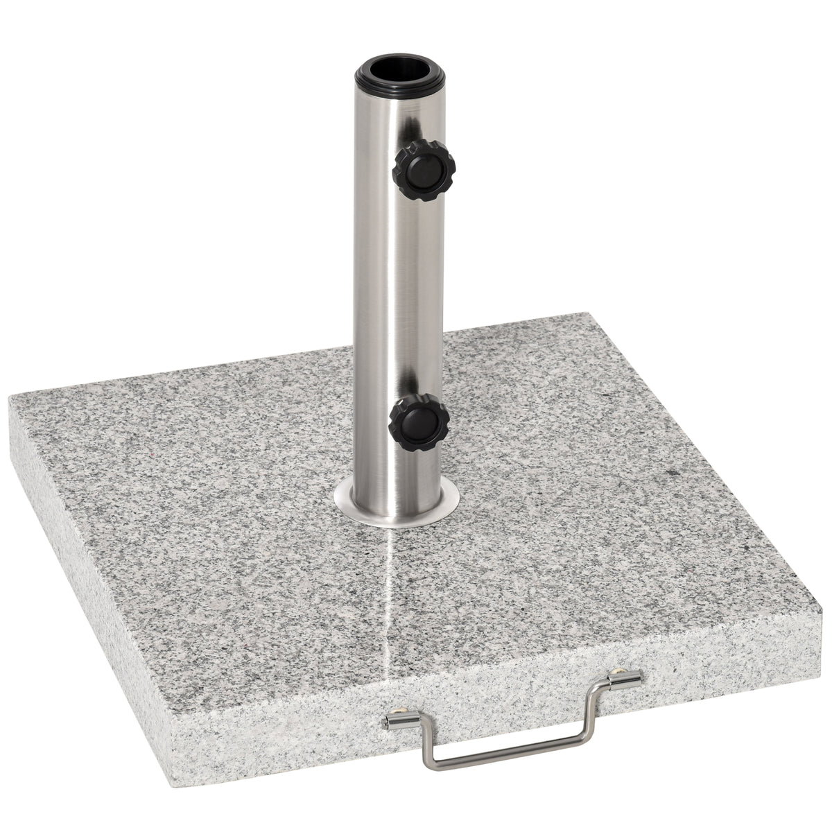 Outsunny 25kg Garden Umbrella Base in Hemp Grey