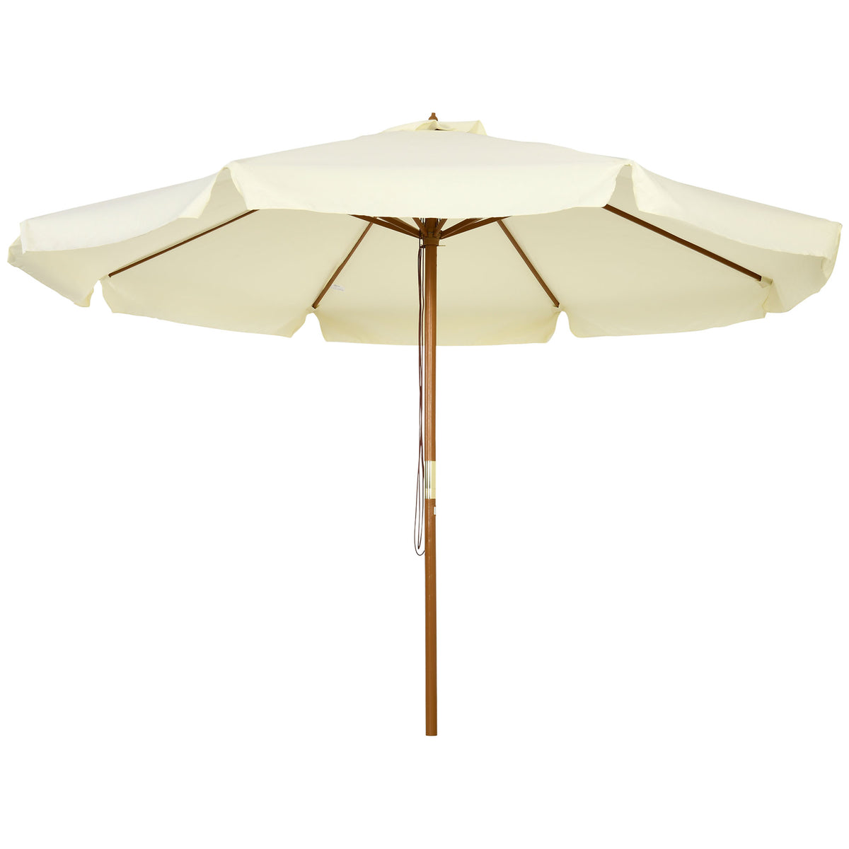 Outsunny 3.3(m) Patio Umbrella in Beige