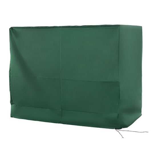 Outsunny 3-Seat Outdoor Garden Swing Chair Protective Cover in Green