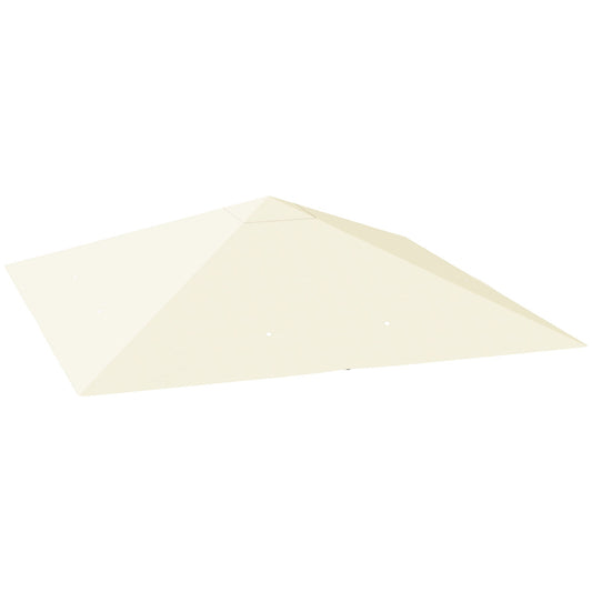 Outsunny Gazebo Canopy Replacement in Cream