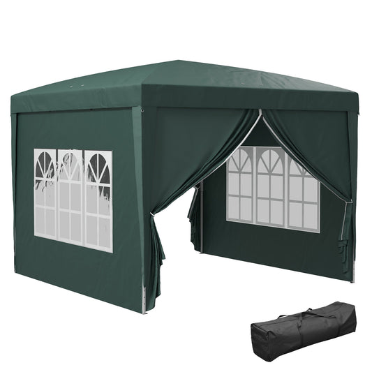 Outsunny Pop Up Gazebo in Green