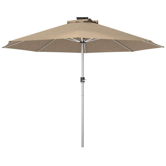 Outsunny 3m Parasol in Khaki