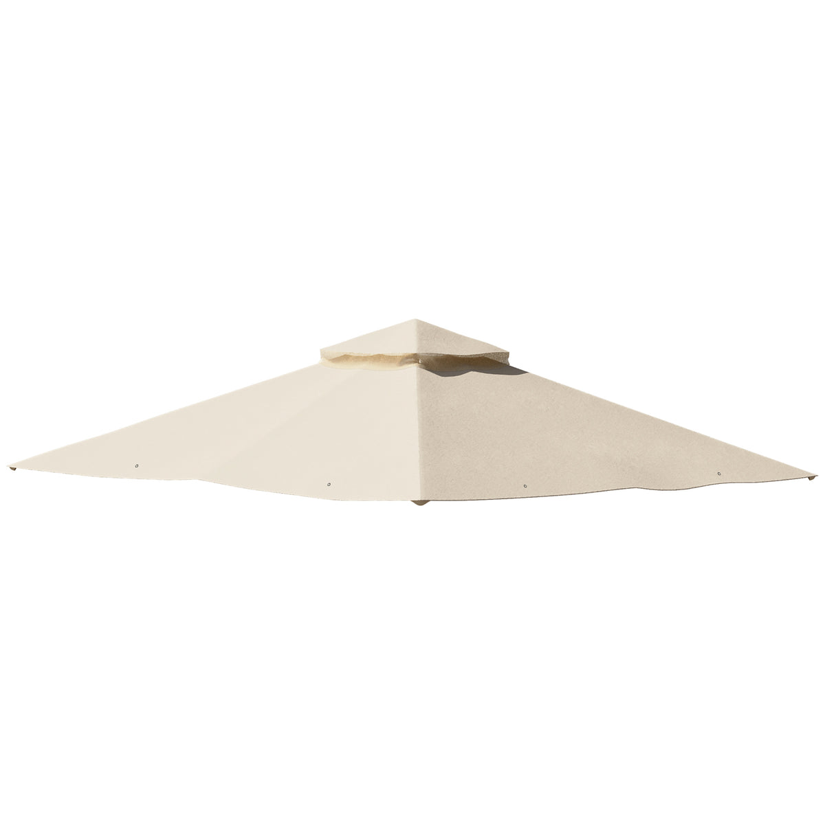 Outsunny Replacement Gazebo Canopy in Beige