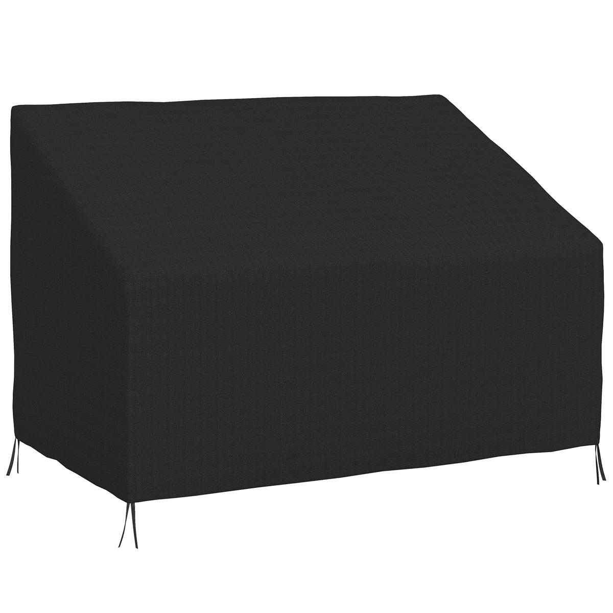Outsunny 600D Oxford Cloth Furniture Cover in Black