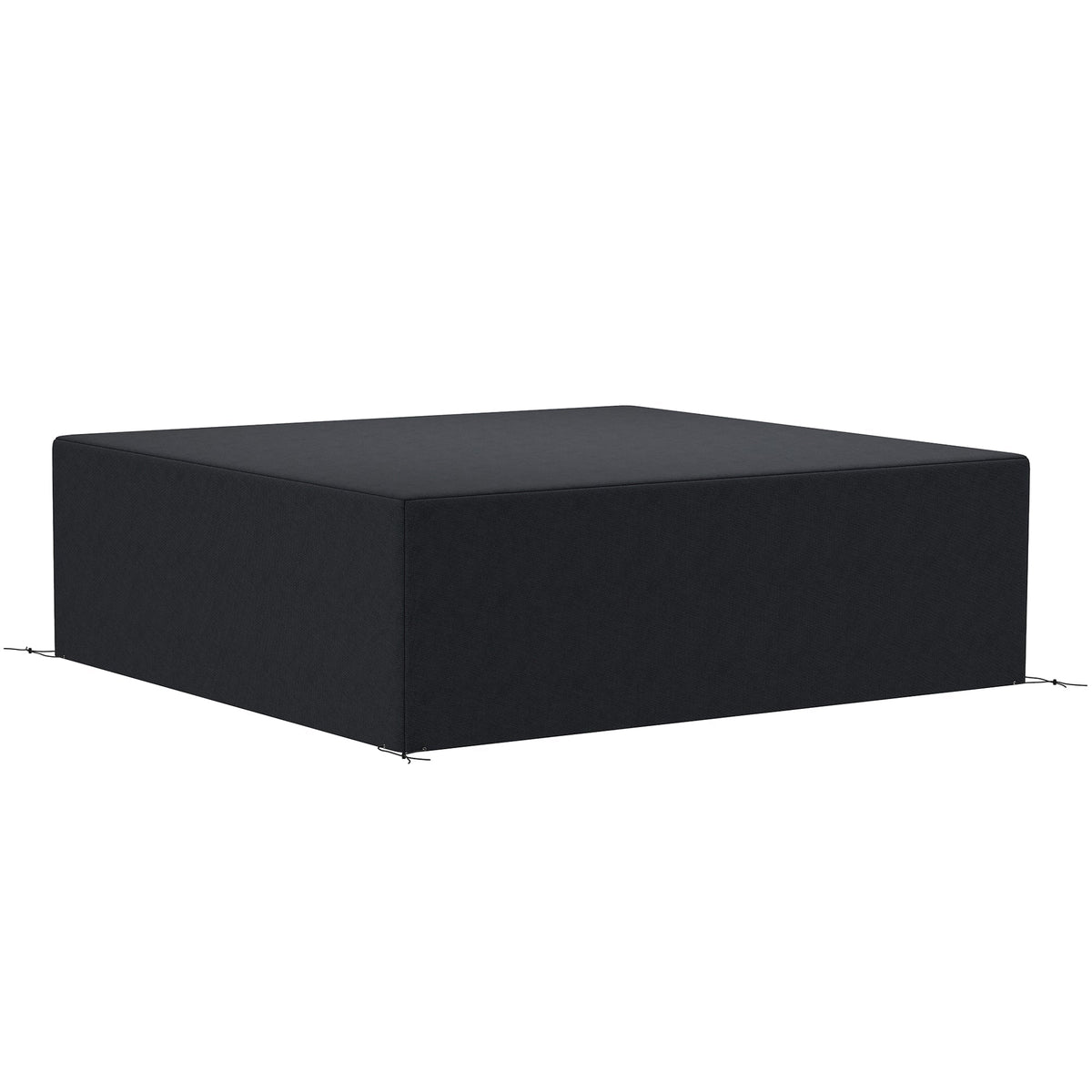 Outsunny 600D Oxford Outdoor Garden Furniture Sofa Set Cover in Black