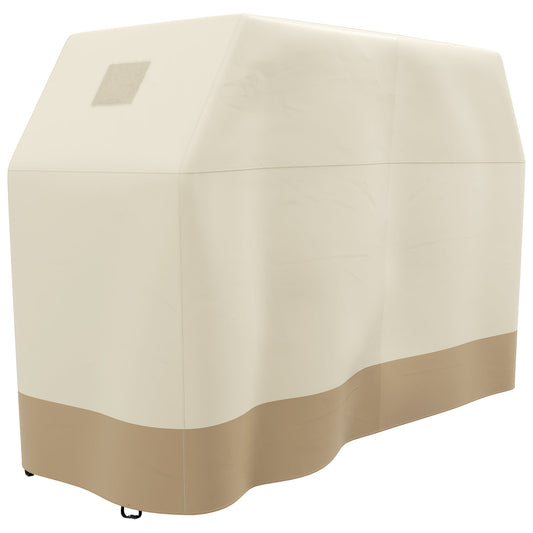 Outsunny PU Coated Protective Grill Cover in Beige
