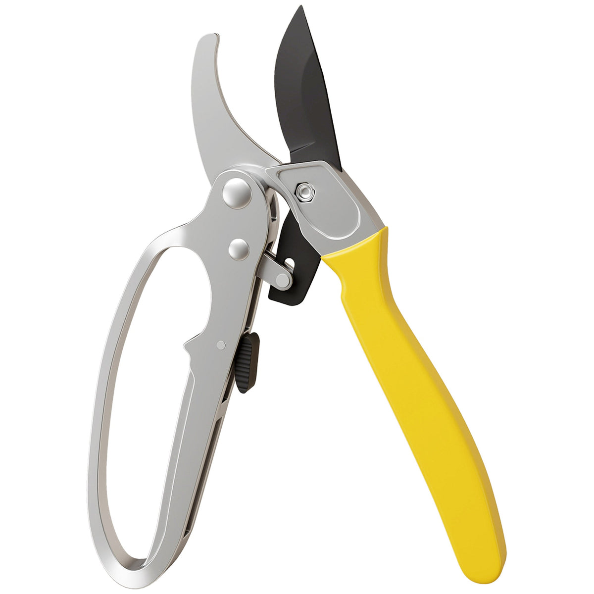 Outsunny 8" Garden Secateurs in Yellow