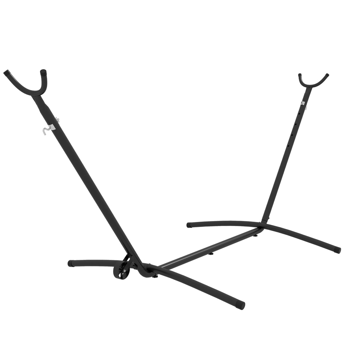 Outsunny 9.5ft Hammock Stand in Black