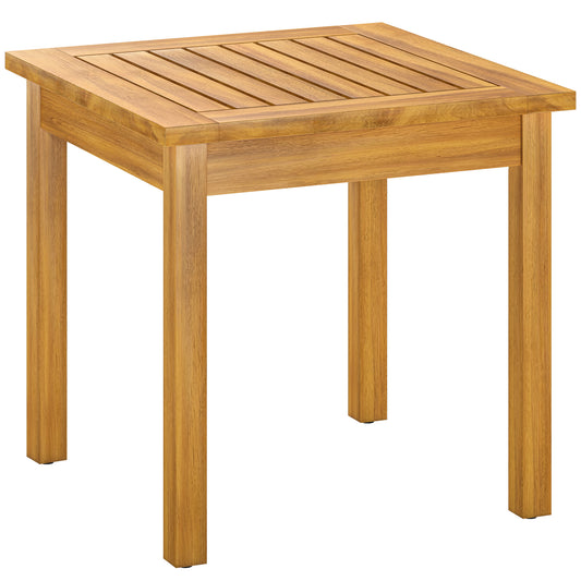 Outsunny Coffee Table in a Natural Wood Finish