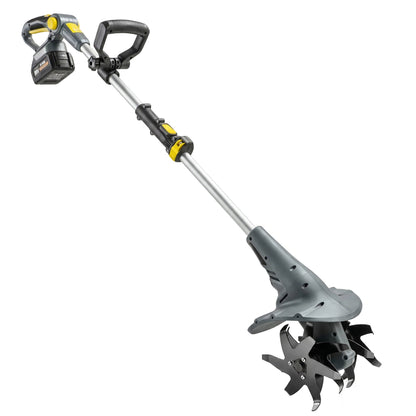 Outsunny Cordless Tiller in Grey