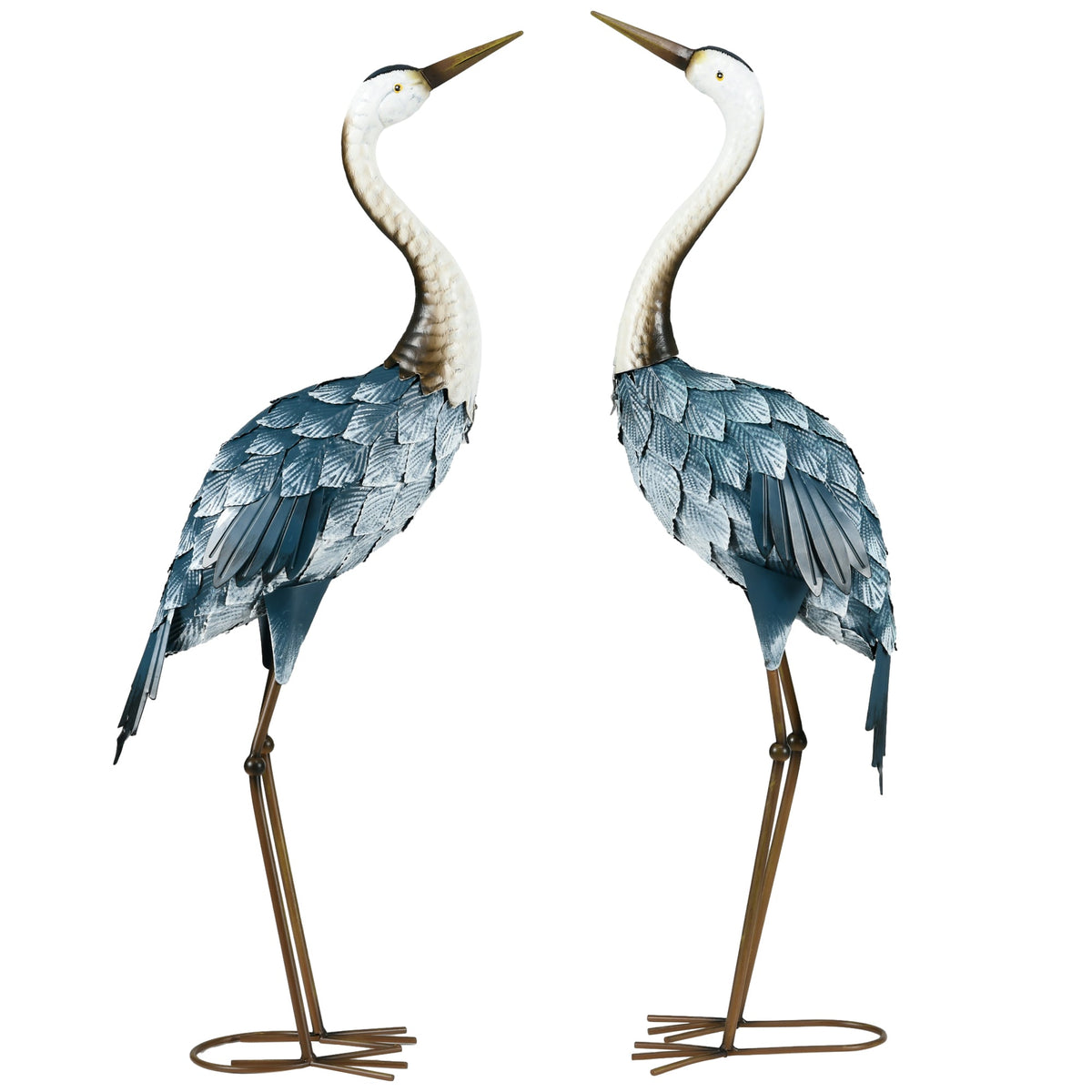 Outsunny Crane Garden Ornaments in Multi Colour