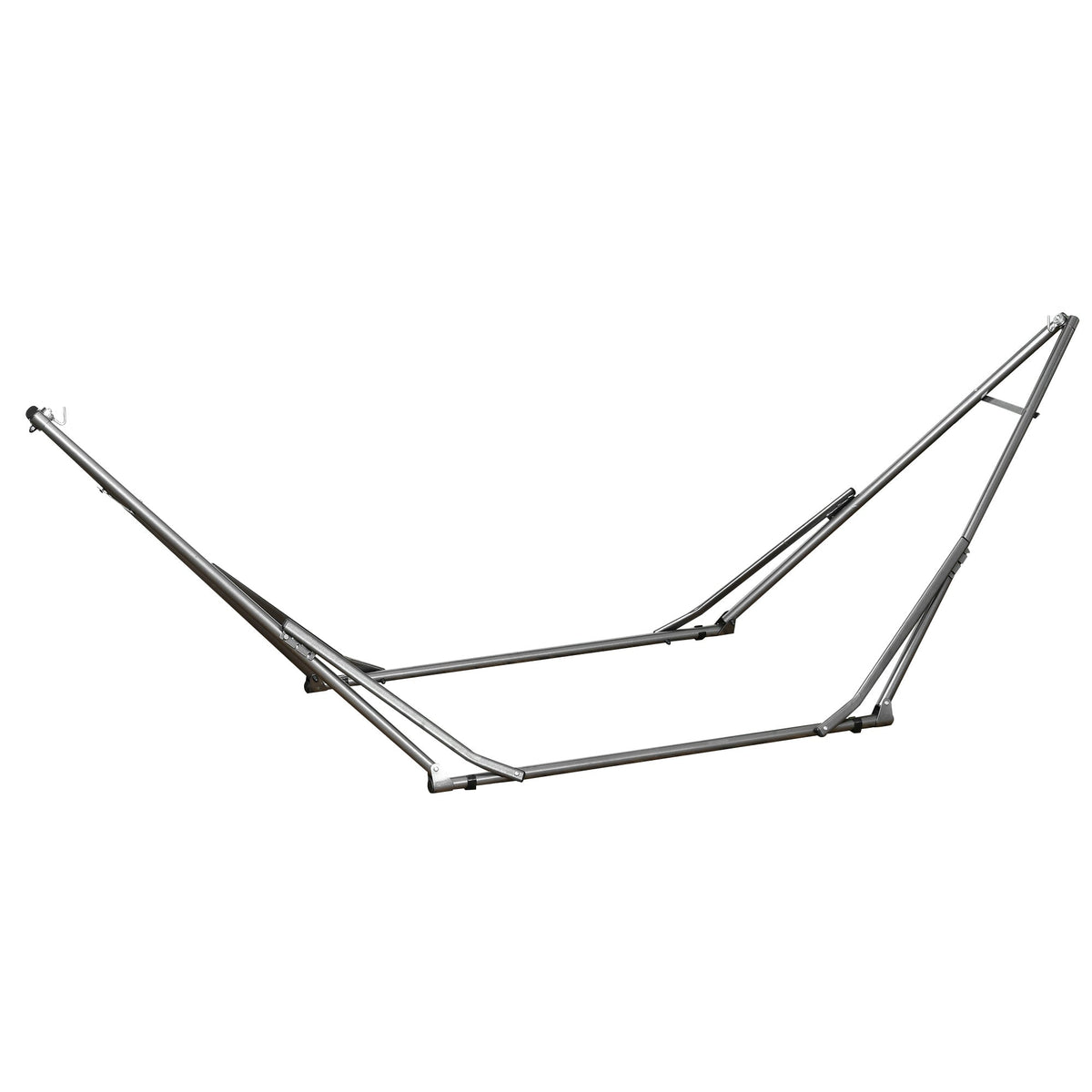 Outsunny Foldable Hammock Stand in Black