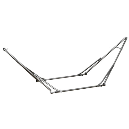 Outsunny Foldable Hammock Stand in Black