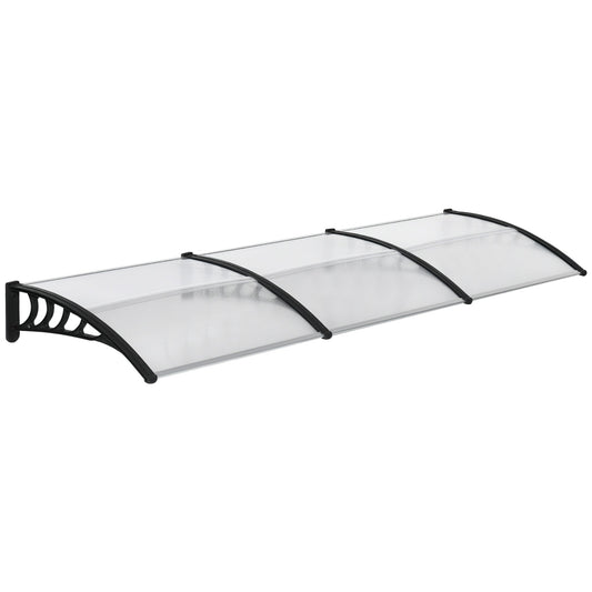 Outsunny Front Door Canopy in Clear