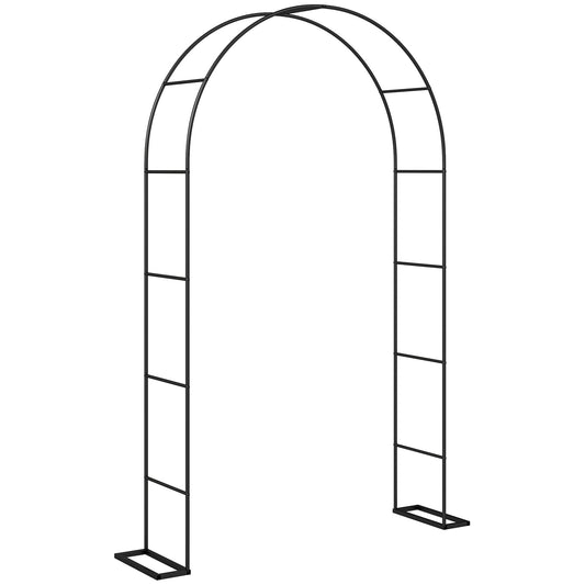 Outsunny Garden Arch in Black