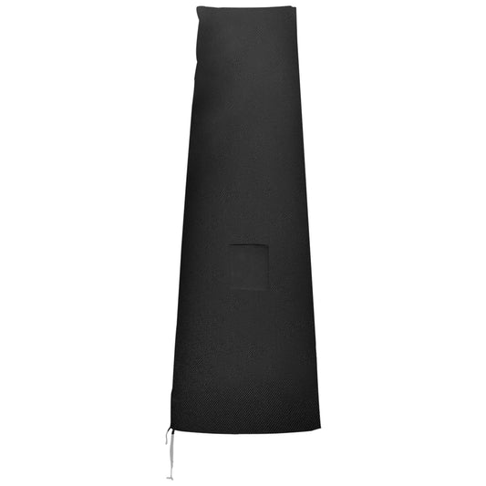 Outsunny Garden Parasol Cover in Black