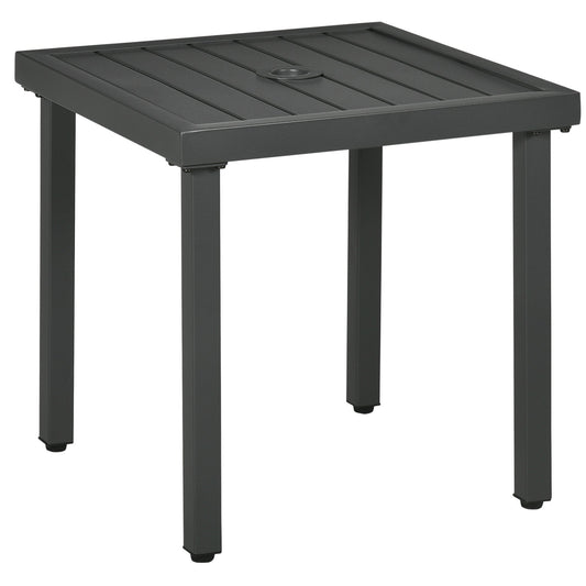 Outsunny Garden Side Table in Grey
