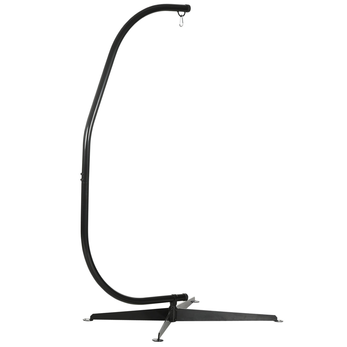 Outsunny Hanging Hammock Stand in Black