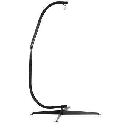 Outsunny Hanging Hammock Stand in Black