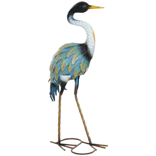 Outsunny Heron Garden Statue in Multi-colour