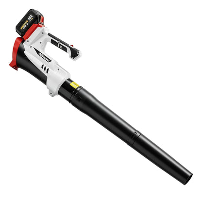 Outsunny Leaf Blower Cordless with 4000mAh Battery & Charger in White