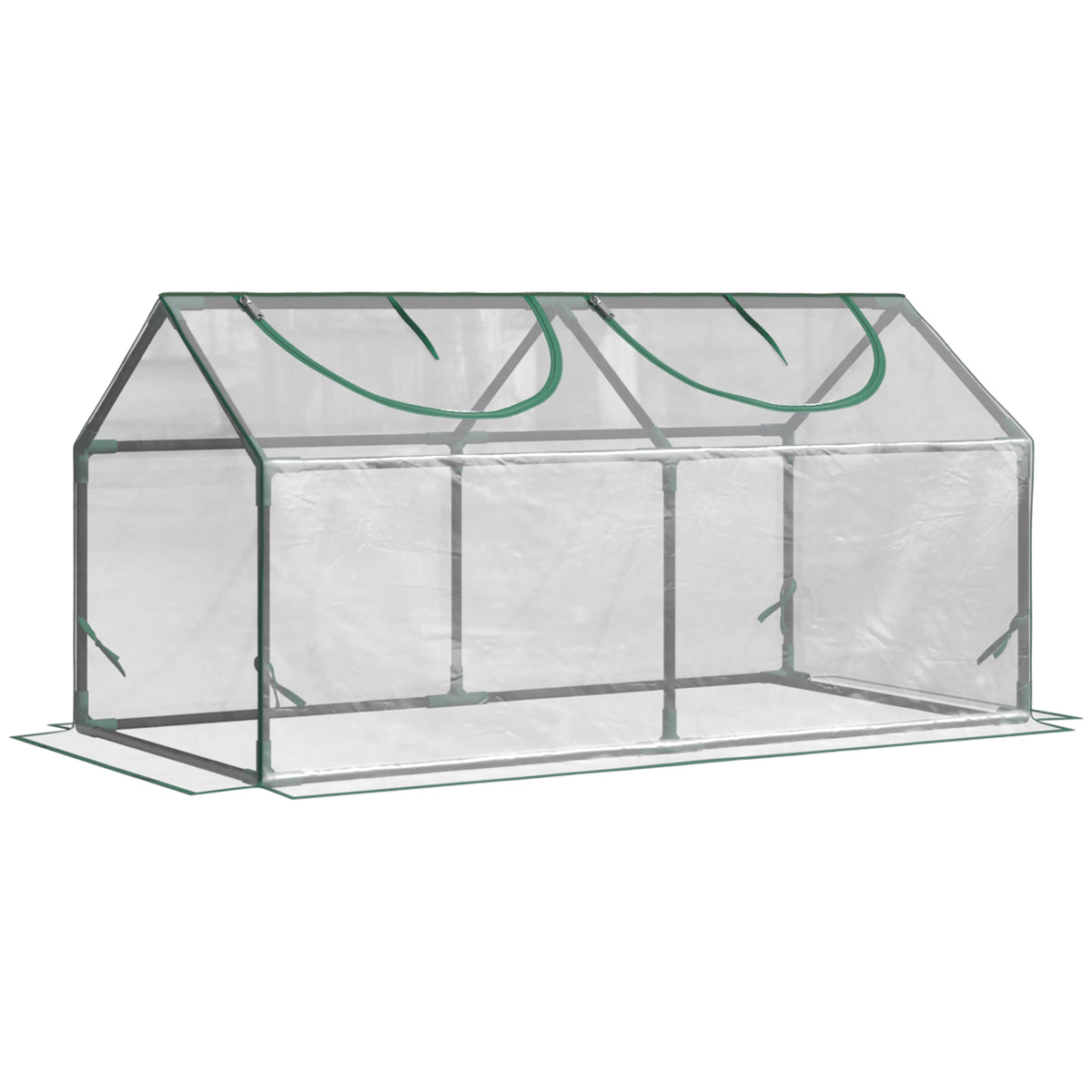 Outsunny Mini Greenhouse in Clear