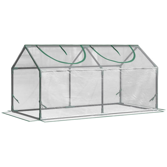 Outsunny Mini Greenhouse in Clear