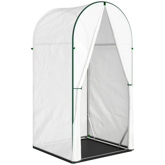 Outsunny Mini Greenhouse in White
