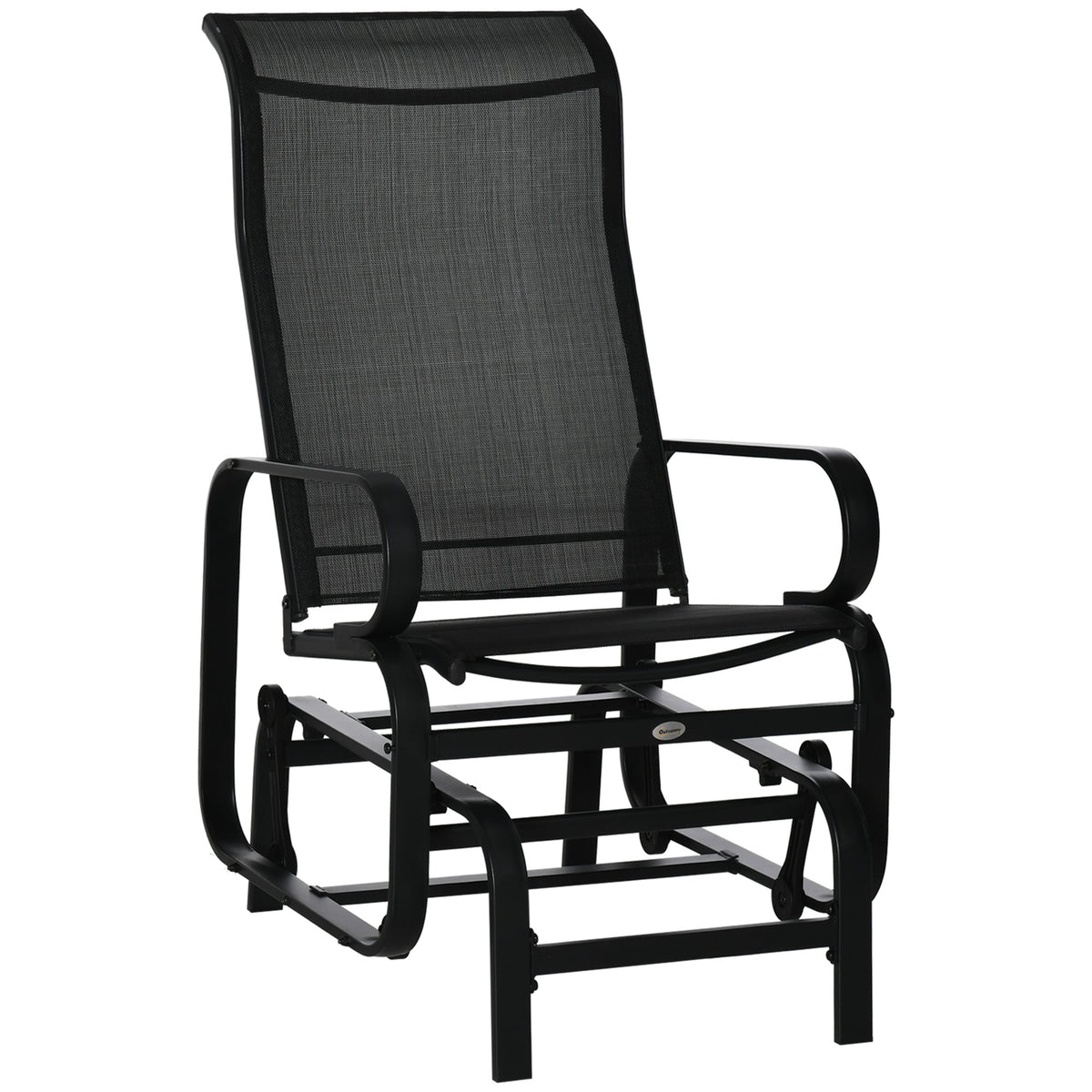 Outsunny Outdoor Gliding Rocking Chair