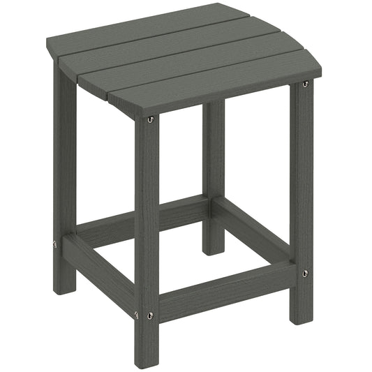 Outsunny Outdoor Side Table in Grey