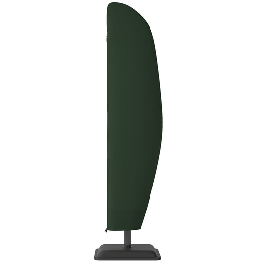 Outsunny Parasol Cover in Green