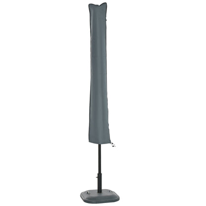Outsunny Parasol Cover in Grey