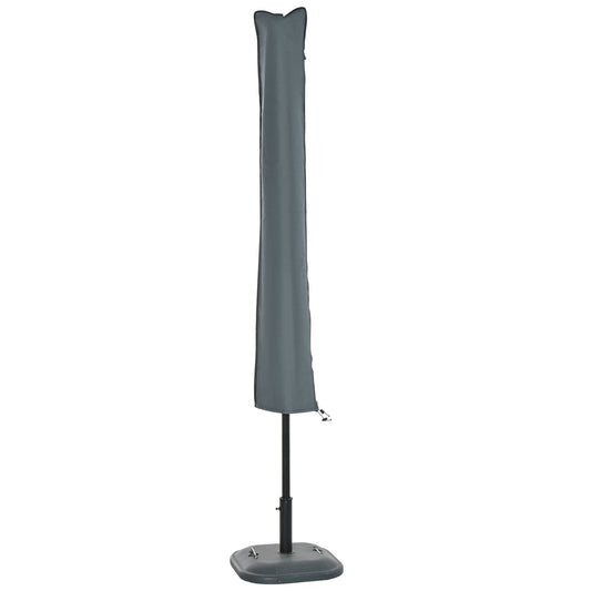 Outsunny Parasol Cover in Grey